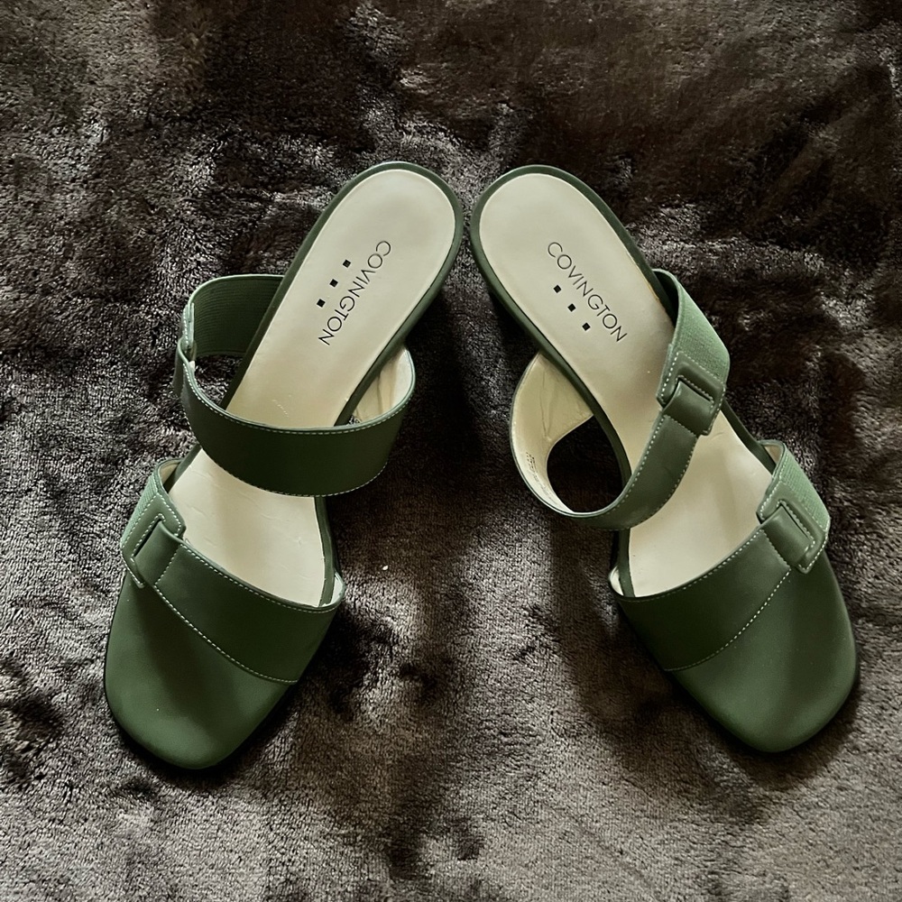 NIB Y2K Vintage Covington Sandals - Picture 2 of 6